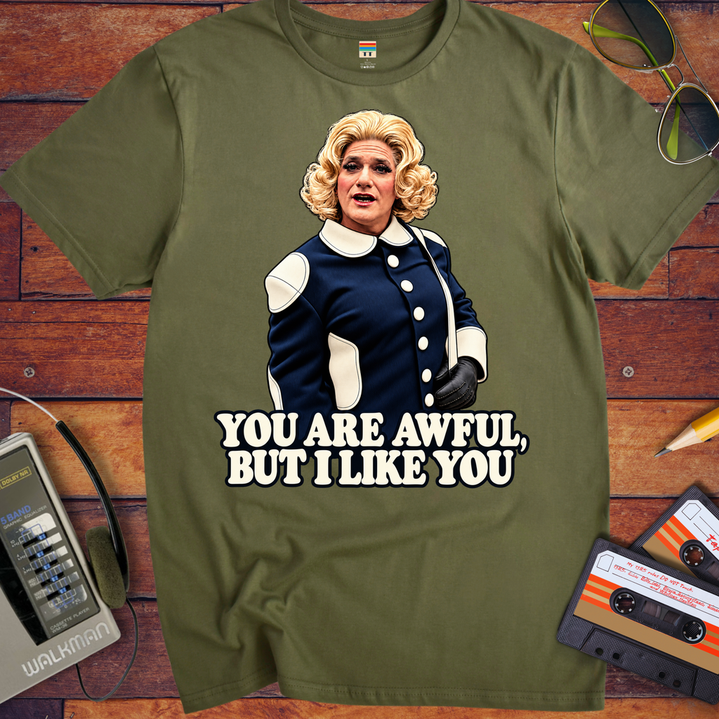 'You are awful, but I like you'  Funny T-Shirts