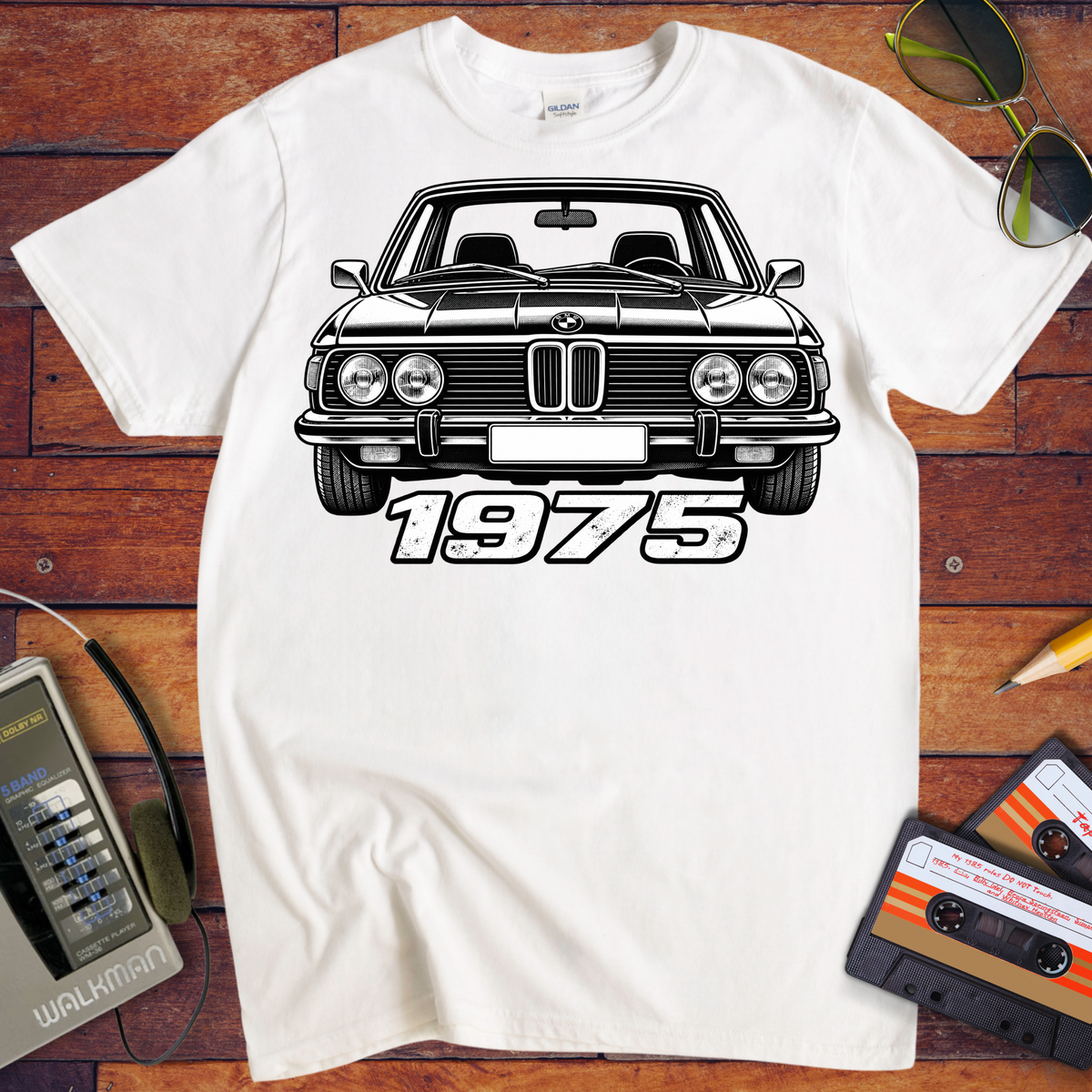 'BMW 1975'  Funny T-Shirts