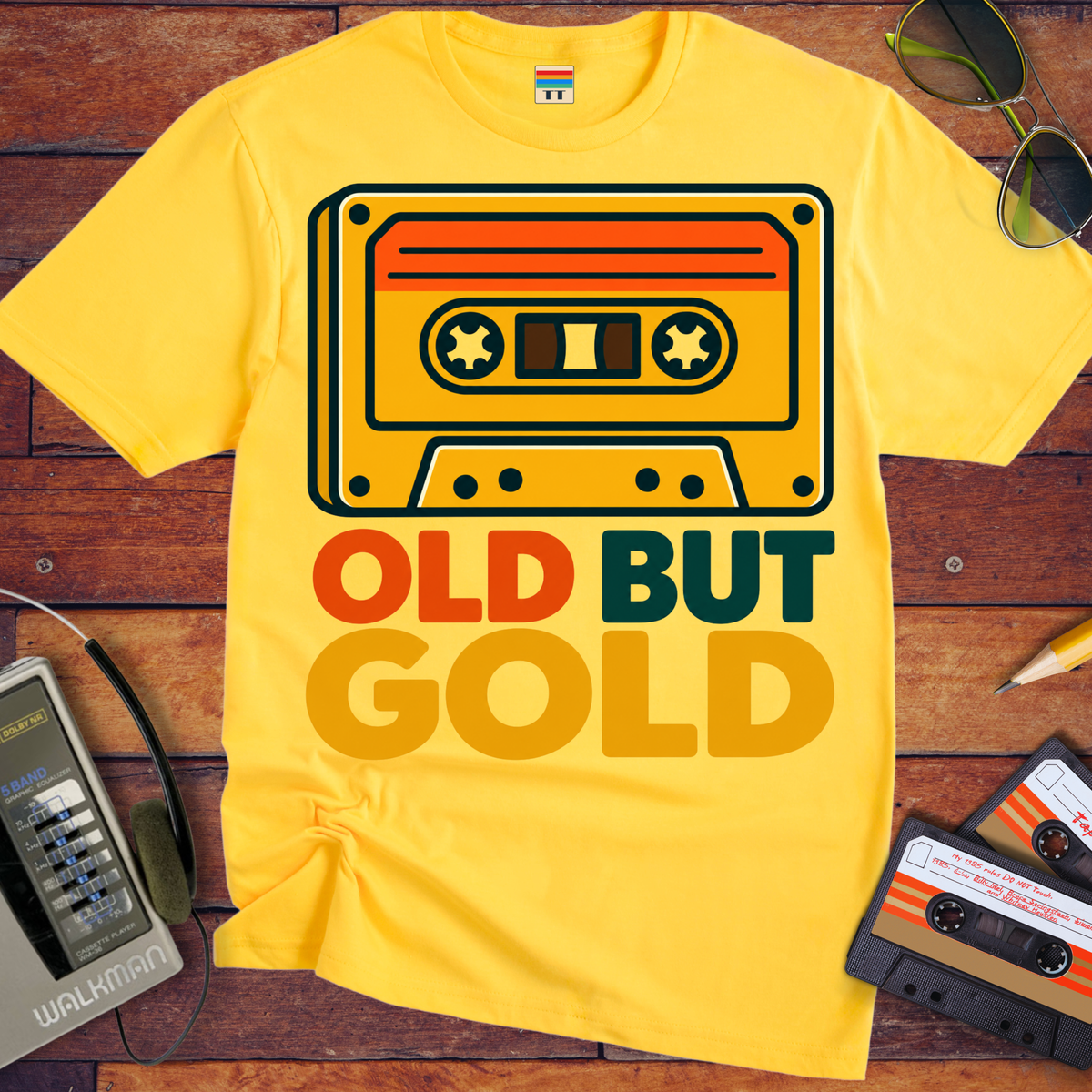 'Old But Gold'  Funny T-Shirts