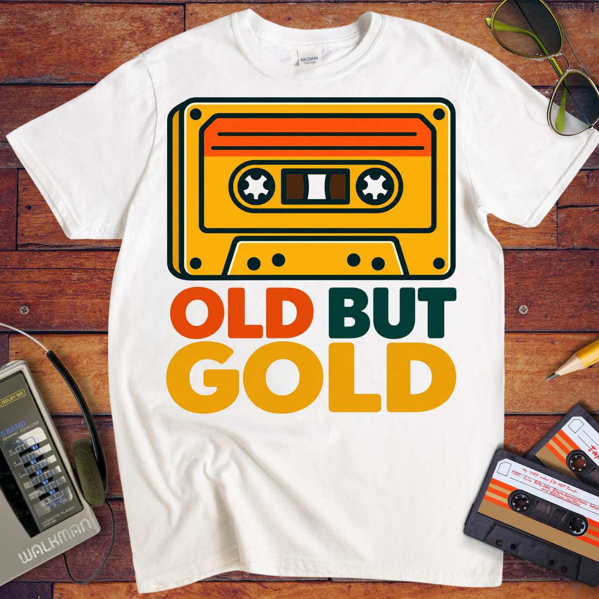 'Old But Gold'  Funny T-Shirts
