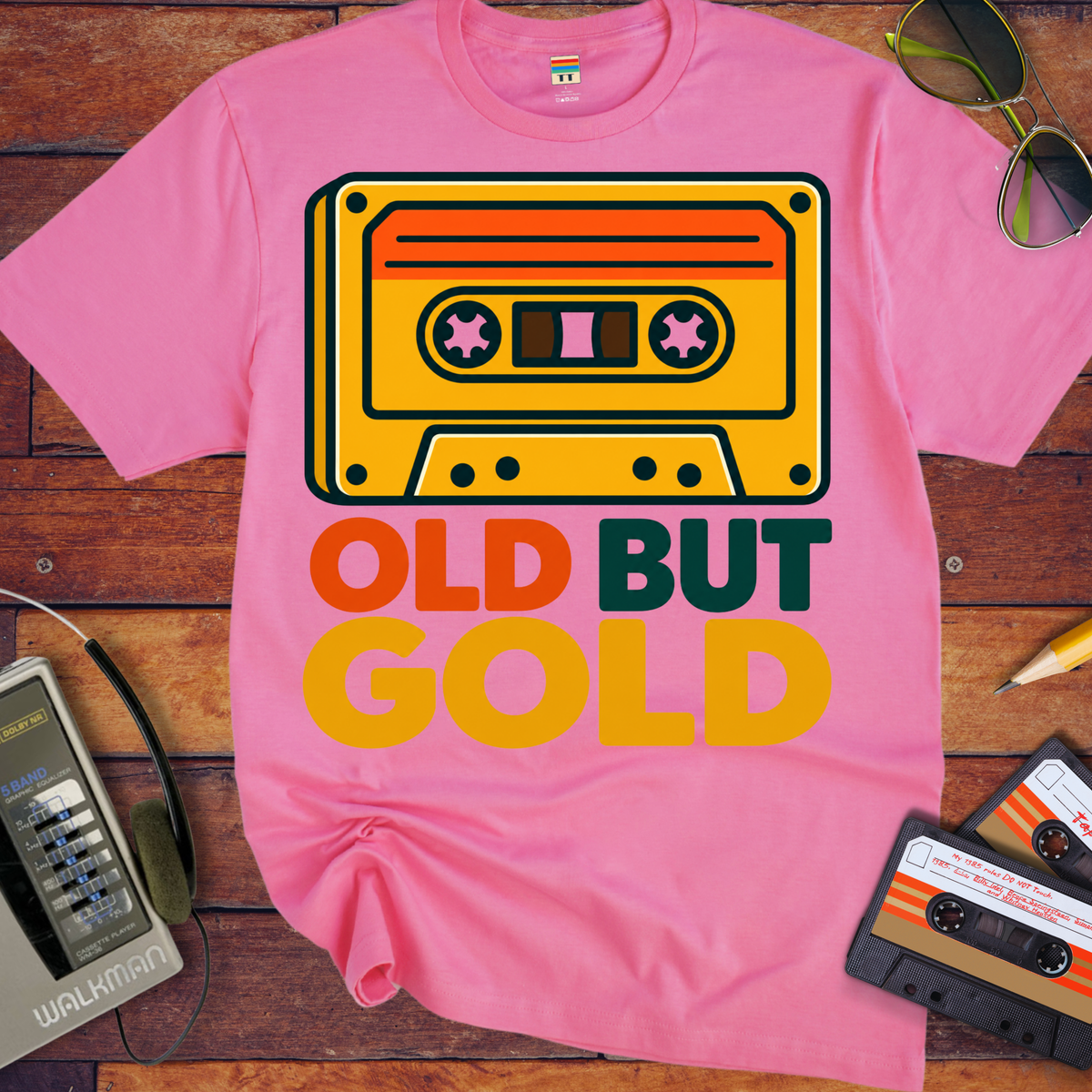 'Old But Gold'  Funny T-Shirts