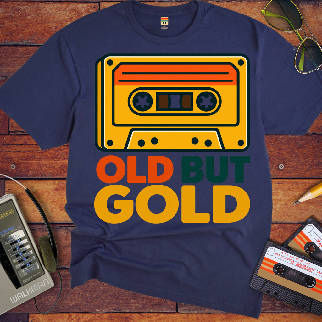 'Old But Gold'  Funny T-Shirts