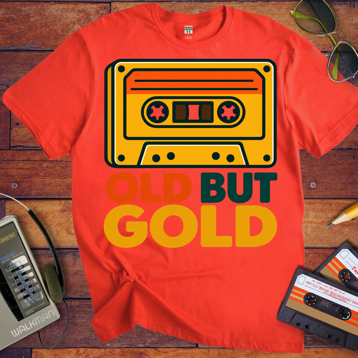 'Old But Gold'  Funny T-Shirts