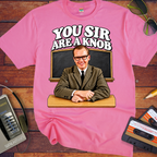 'You Sir Are a Knob'  Funny T-Shirts