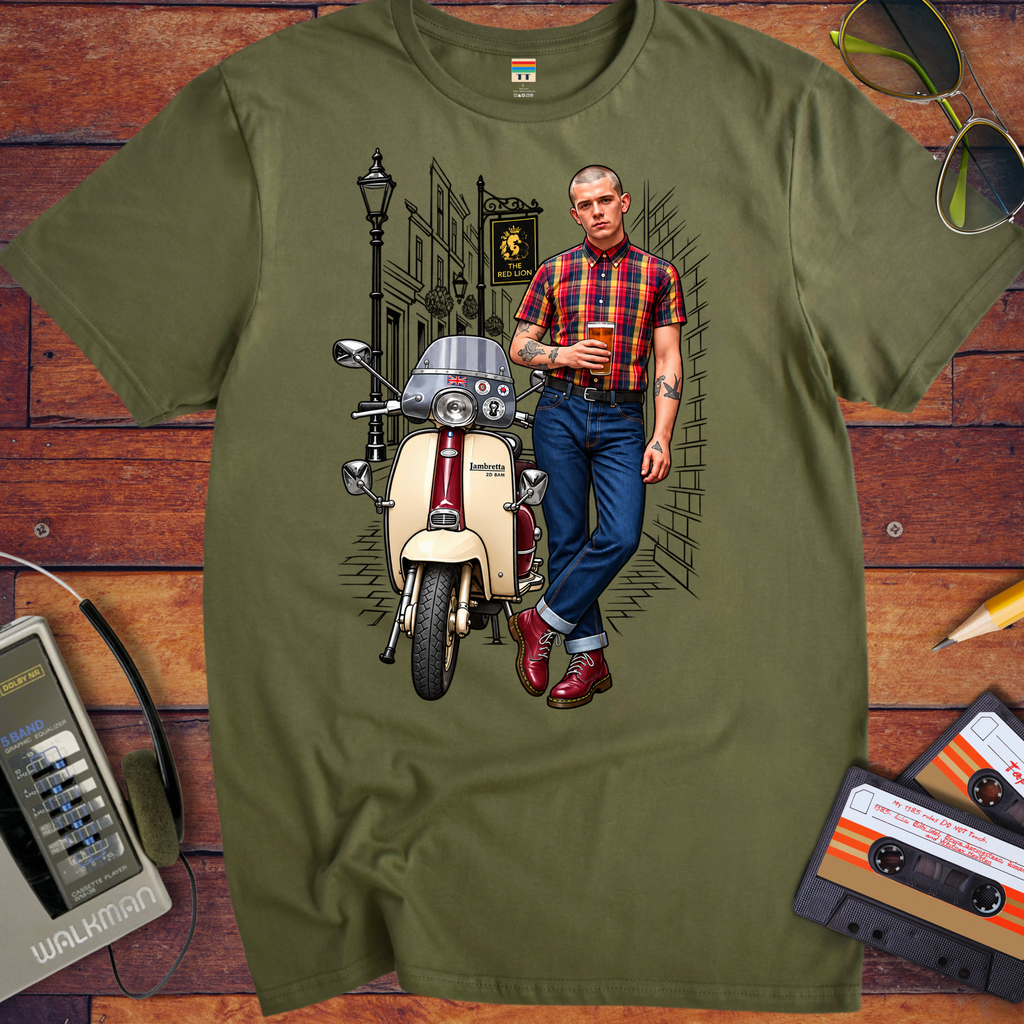 'Scooter Street Scene' T-Shirts