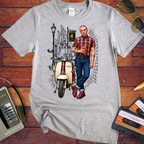 'Scooter Street Scene' T-Shirts
