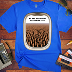 'We are now flying over 20,000 Feet' Funny T-Shirts