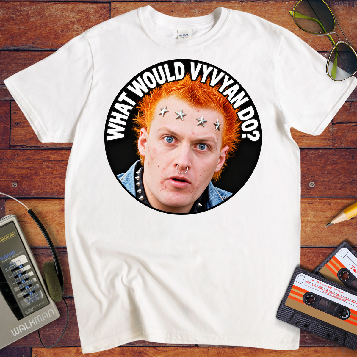 'What would Vyvyan say?' Funny T-Shirts