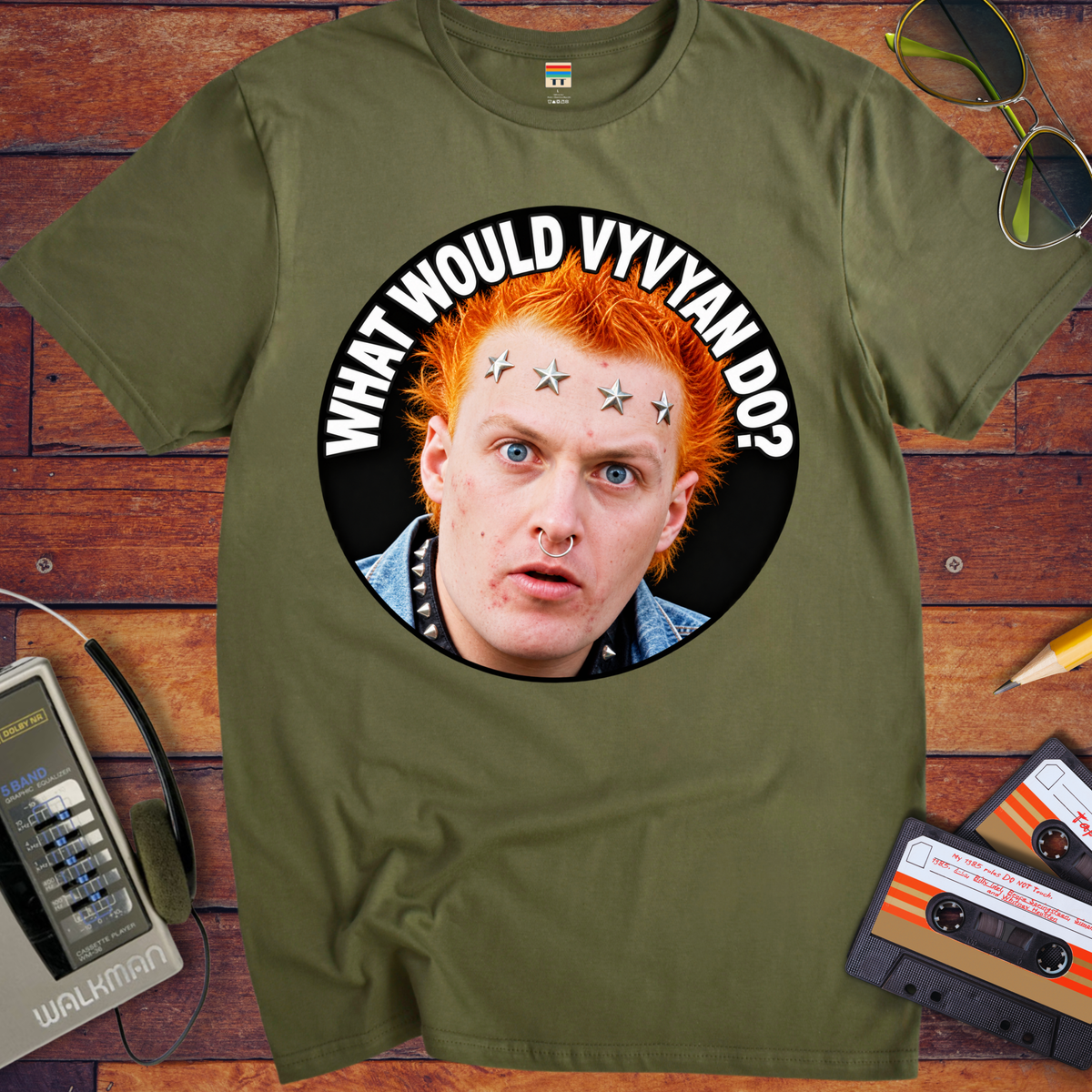 'What would Vyvyan say?' Funny T-Shirts