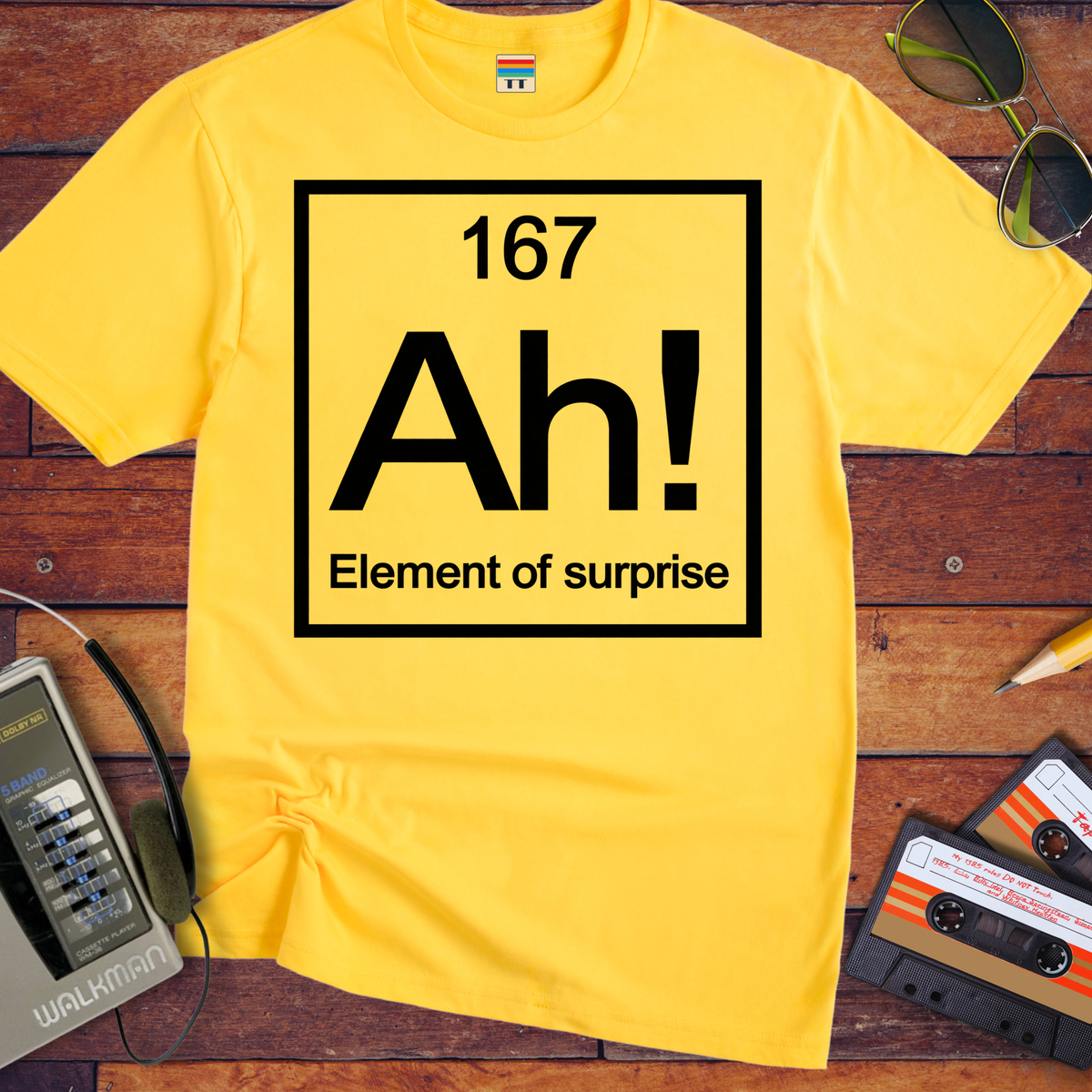 'AH Element of surprise ' Funny T-Shirts