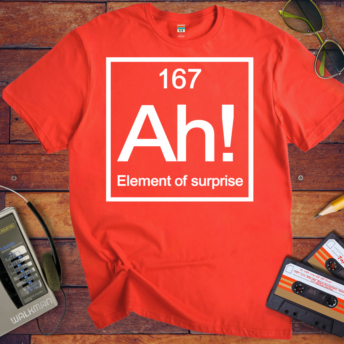 'AH Element of surprise ' Funny T-Shirts