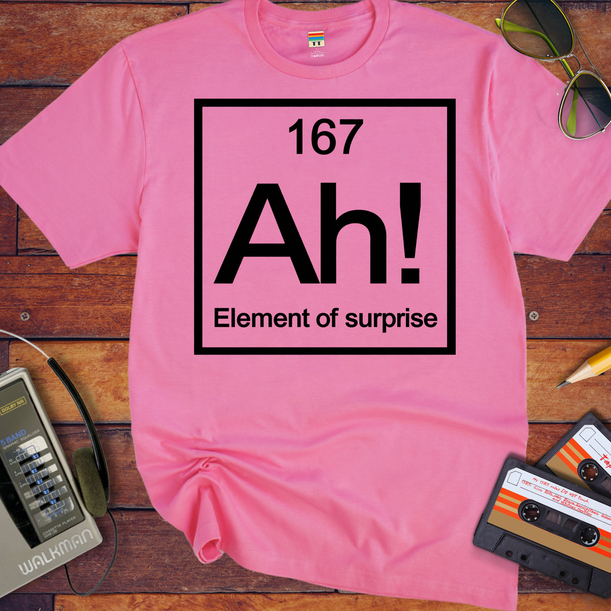 'AH Element of surprise ' Funny T-Shirts