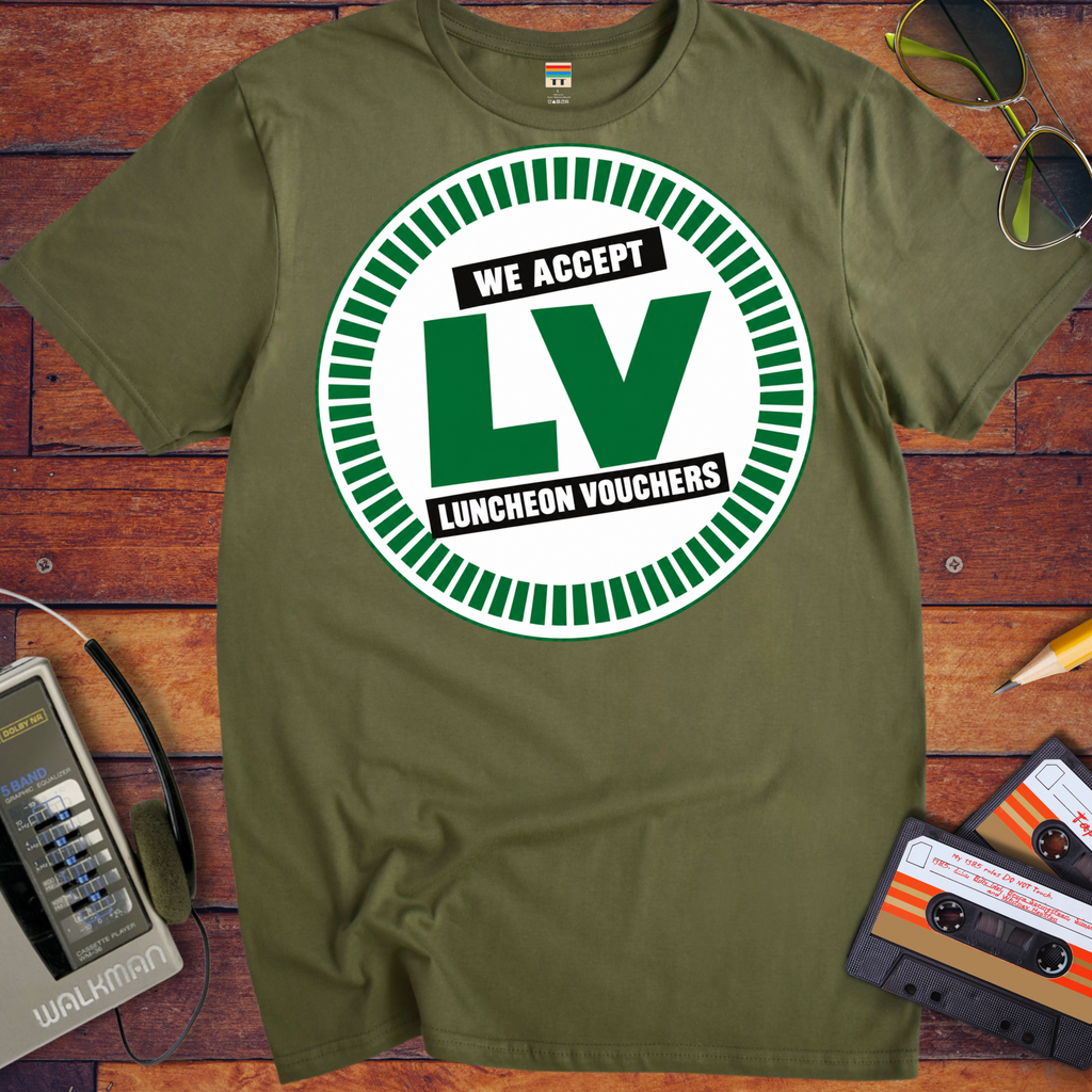 'Luncheon Vouchers' Funny T-Shirts
