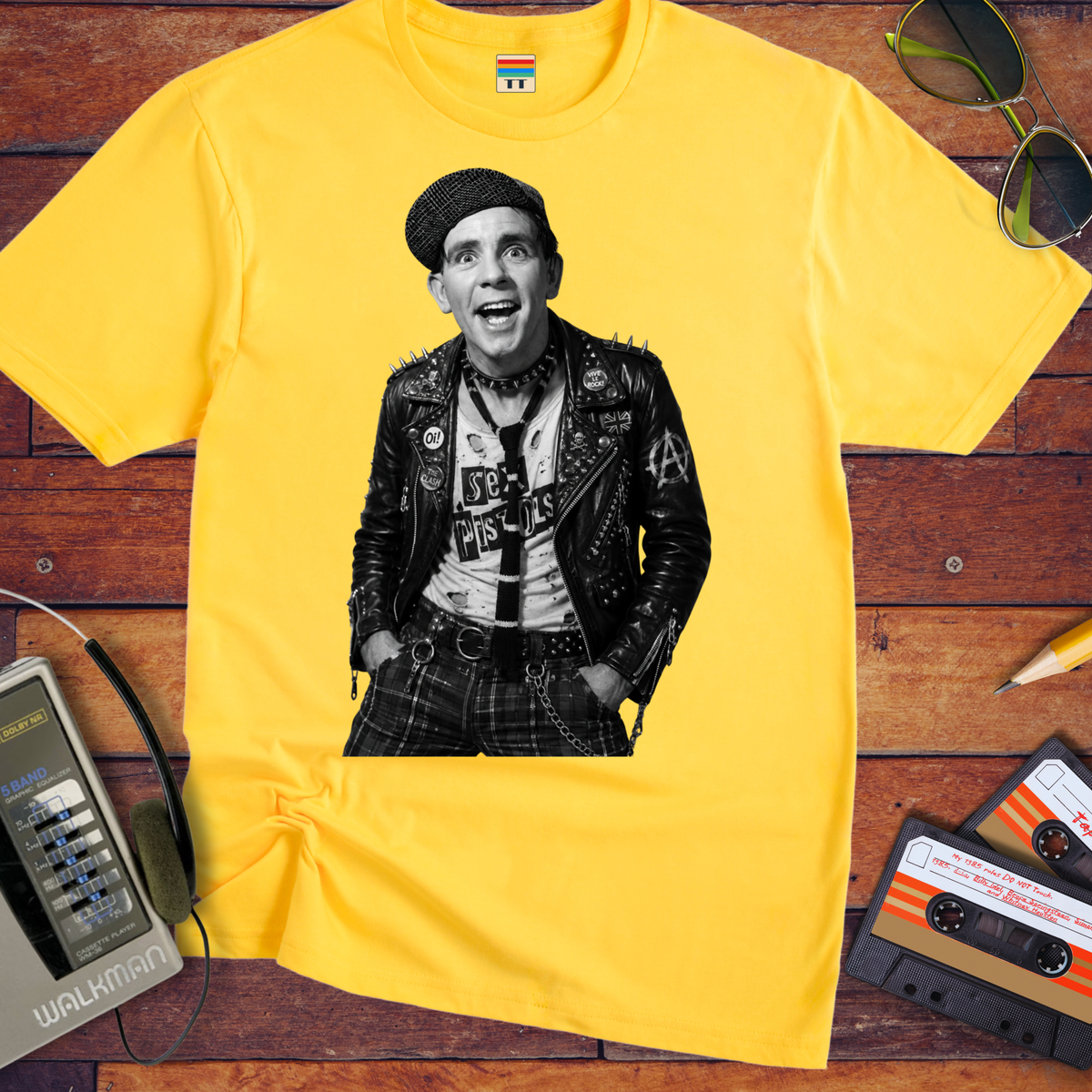 'Norman Wisdom Punk V2' Funny T-Shirts
