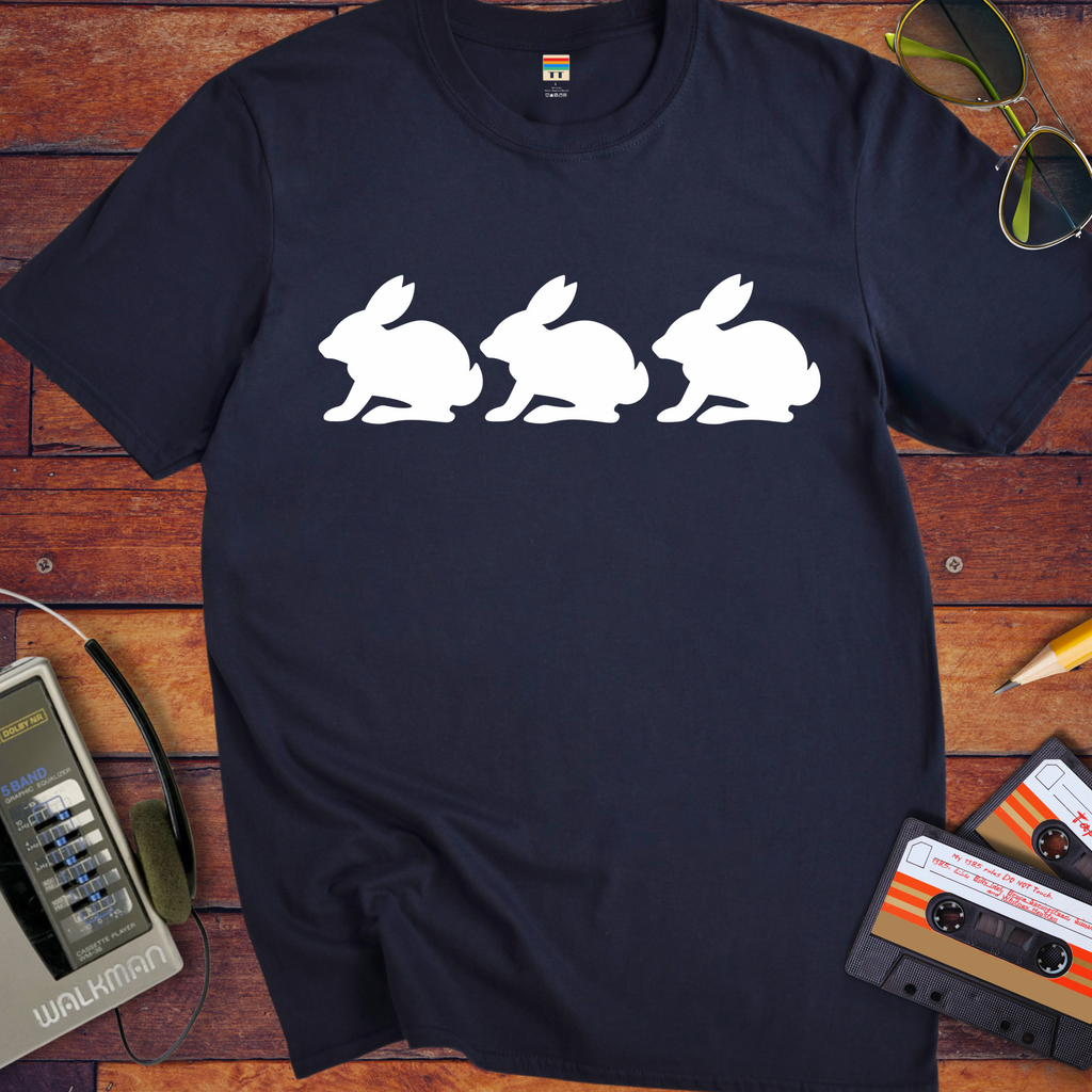 'Rabbit, rabbit, rabbit' Funny T-Shirts