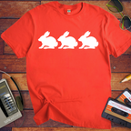 'Rabbit, rabbit, rabbit' Funny T-Shirts