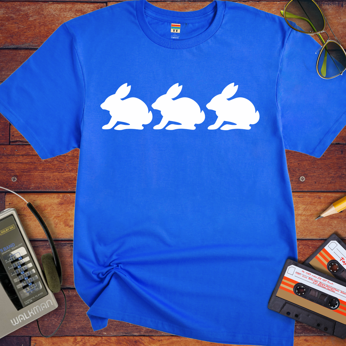 'Rabbit, rabbit, rabbit' Funny T-Shirts