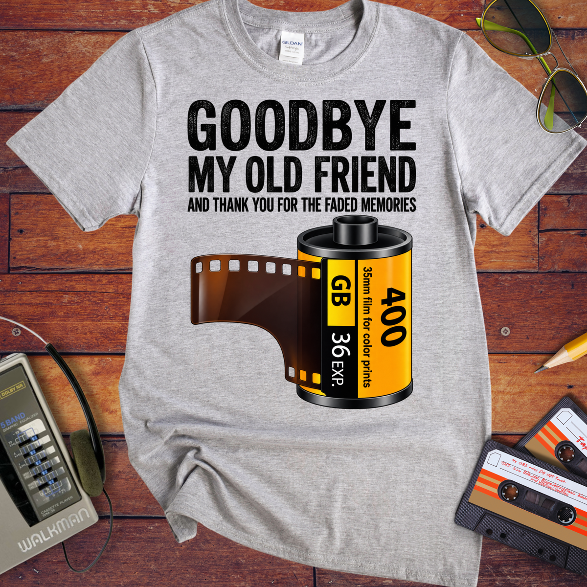 'Goodbye My Old Friend' Funny T-Shirts