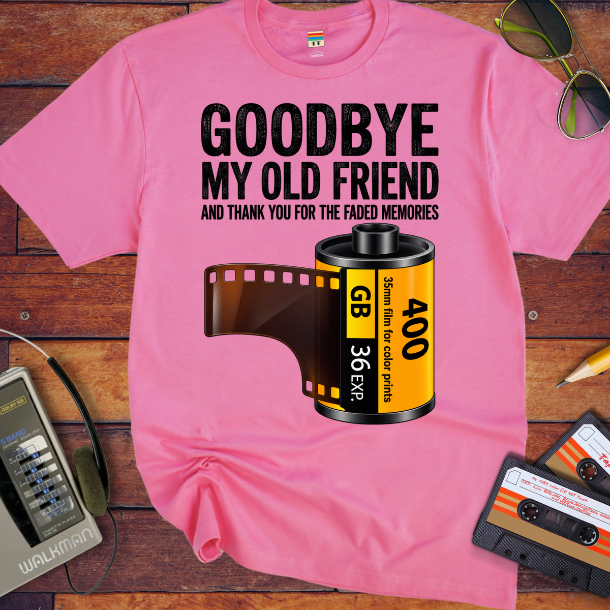 'Goodbye My Old Friend' Funny T-Shirts