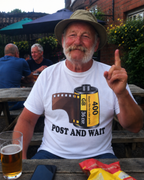 'Post, And Wait' Funny T-Shirts