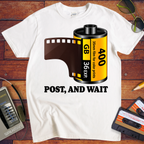 'Post, And Wait' Funny T-Shirts
