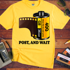 'Post, And Wait' Funny T-Shirts