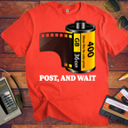 'Post, And Wait' Funny T-Shirts