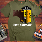'Post, And Wait' Funny T-Shirts