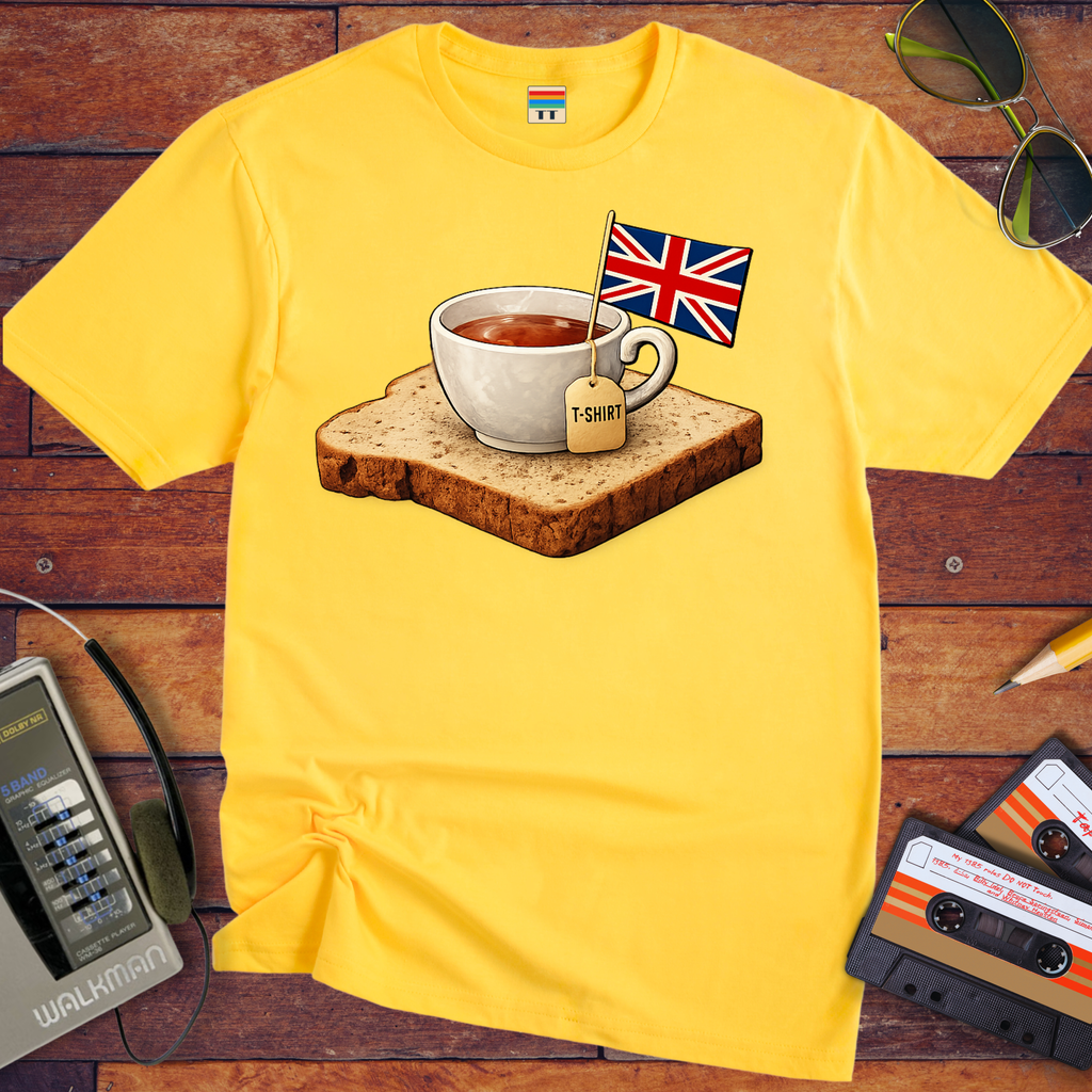 'Tea with toast' Funny T-Shirt