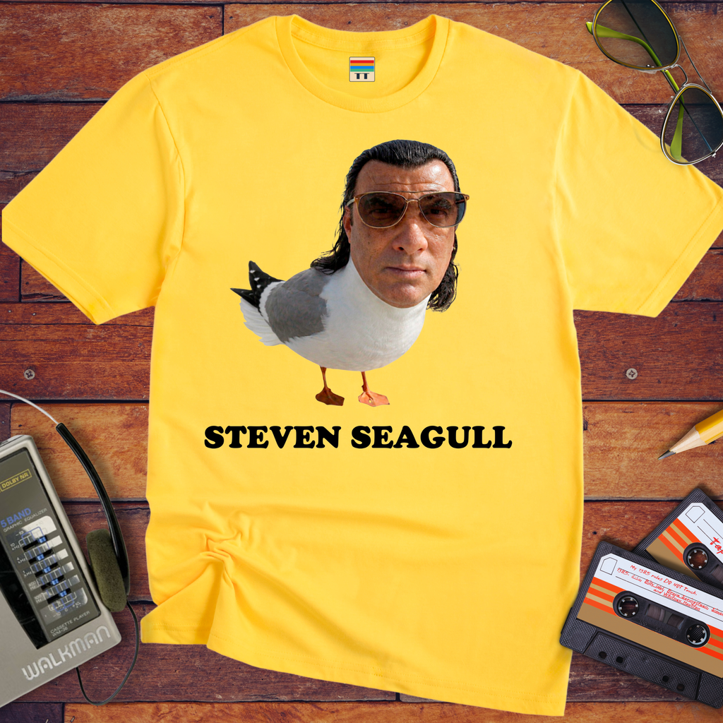 'Steven Seagull' Funny T-Shirt