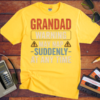 'Grandad Warning' Funny T-Shirt