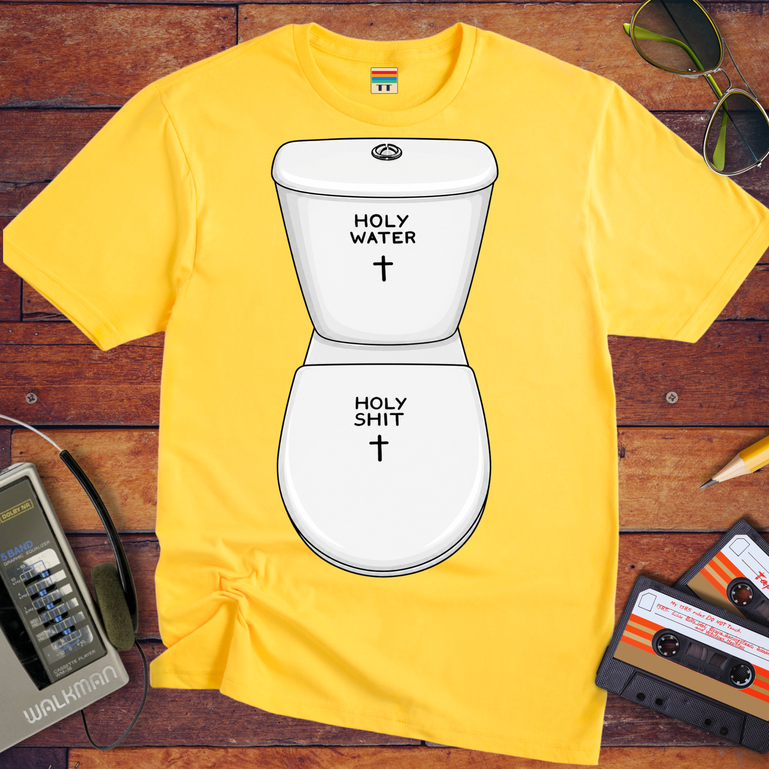 'Holy Water'  Funny T-Shirt
