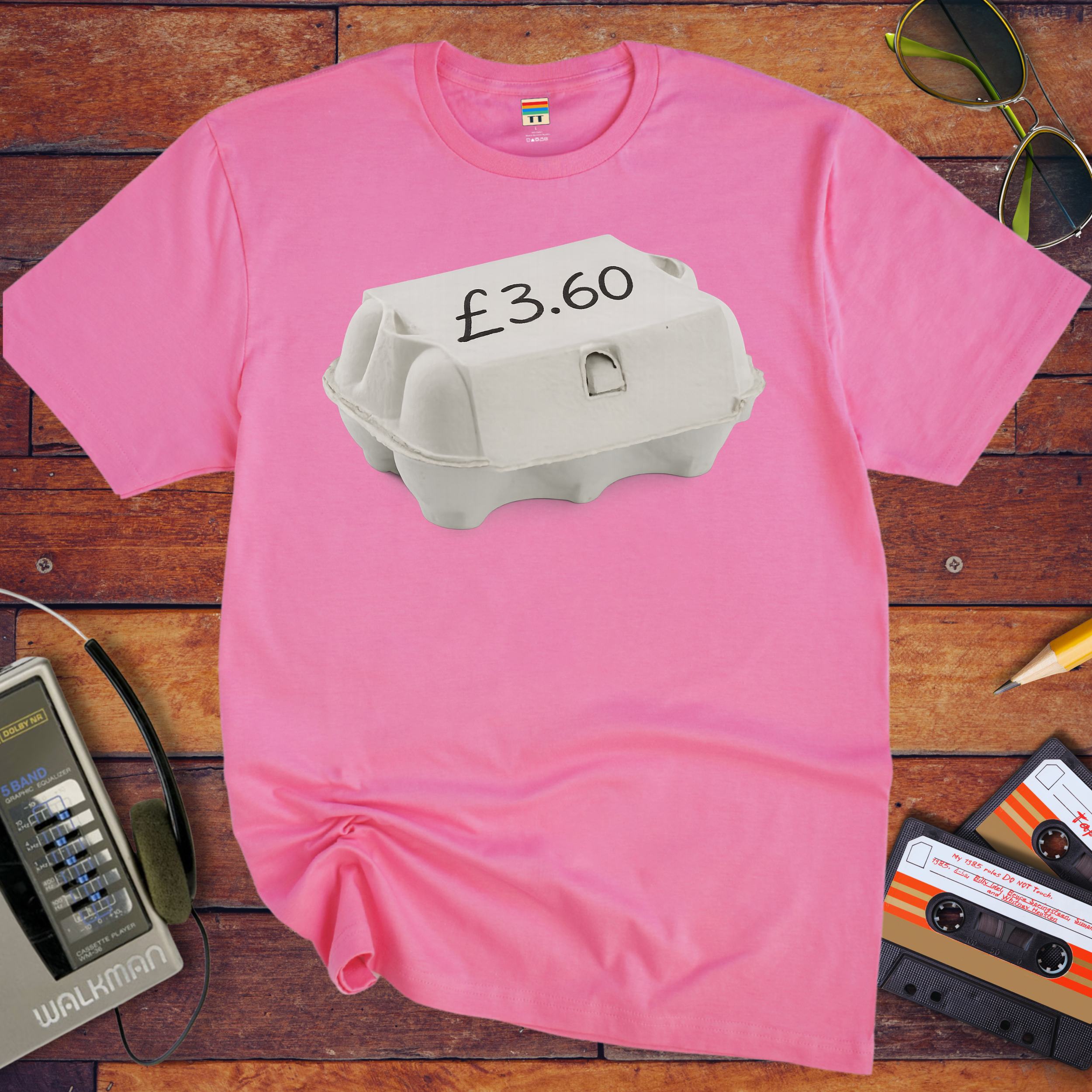 'Eggs Box  360' Funny T-Shirt