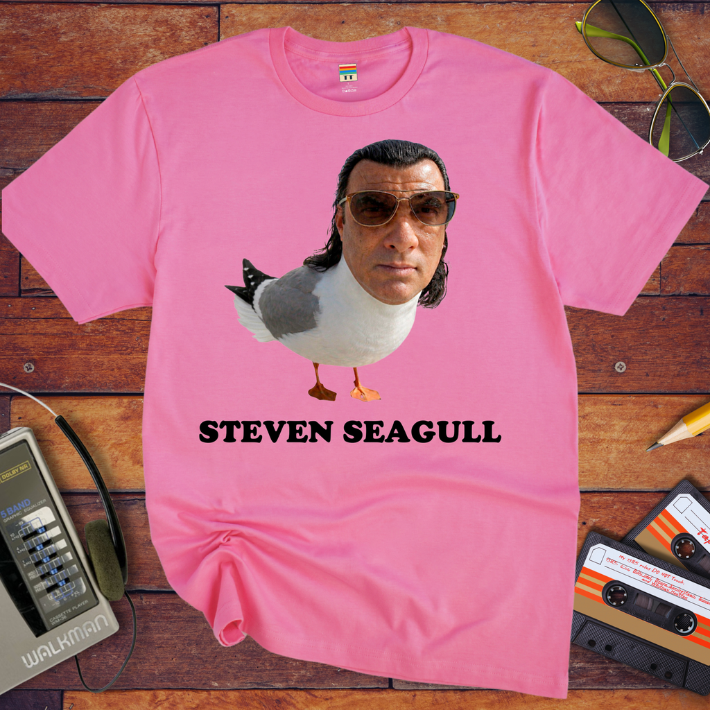 'Steven Seagull' Funny T-Shirt