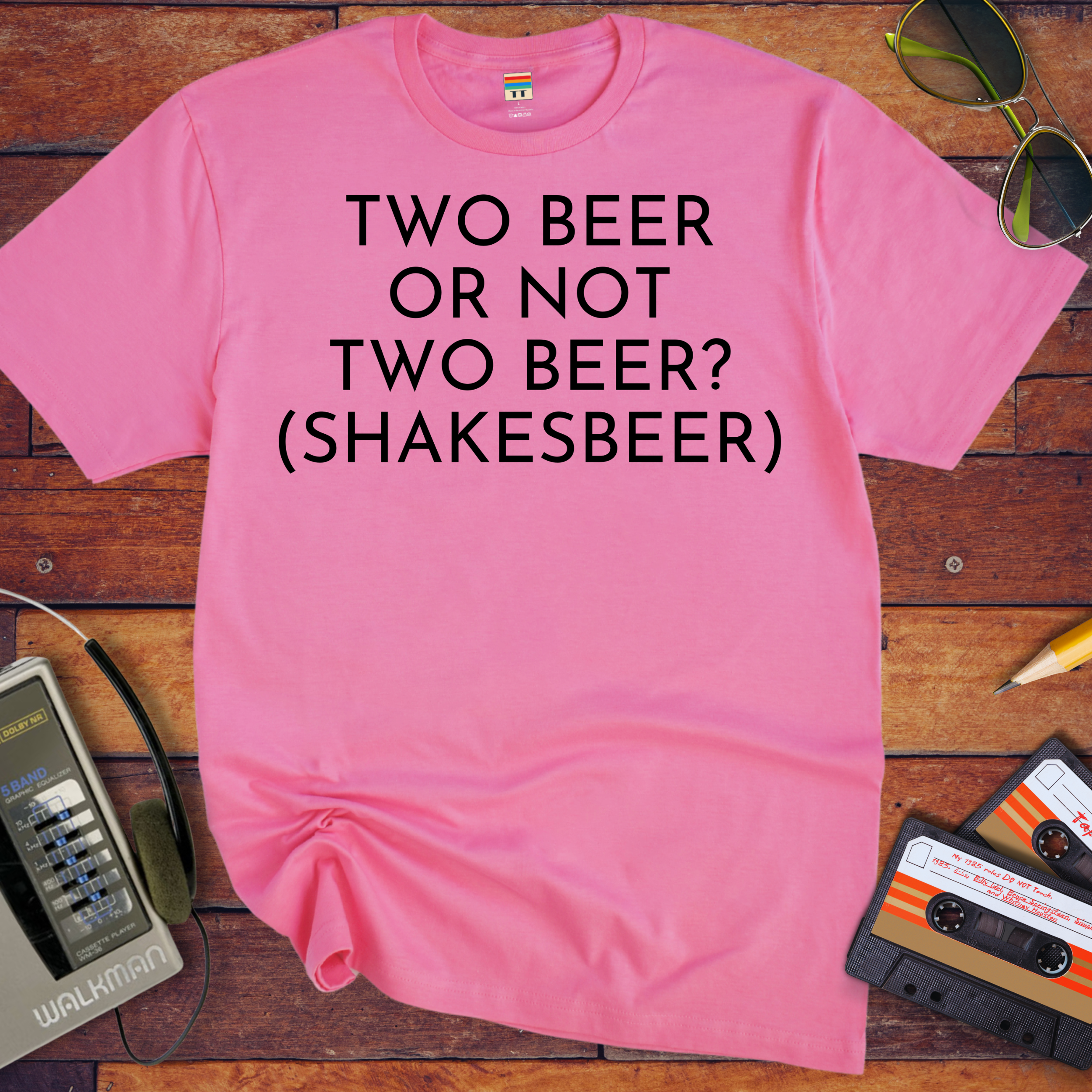 'To beer or not to beer? Shakesbeer'  T-Shirt