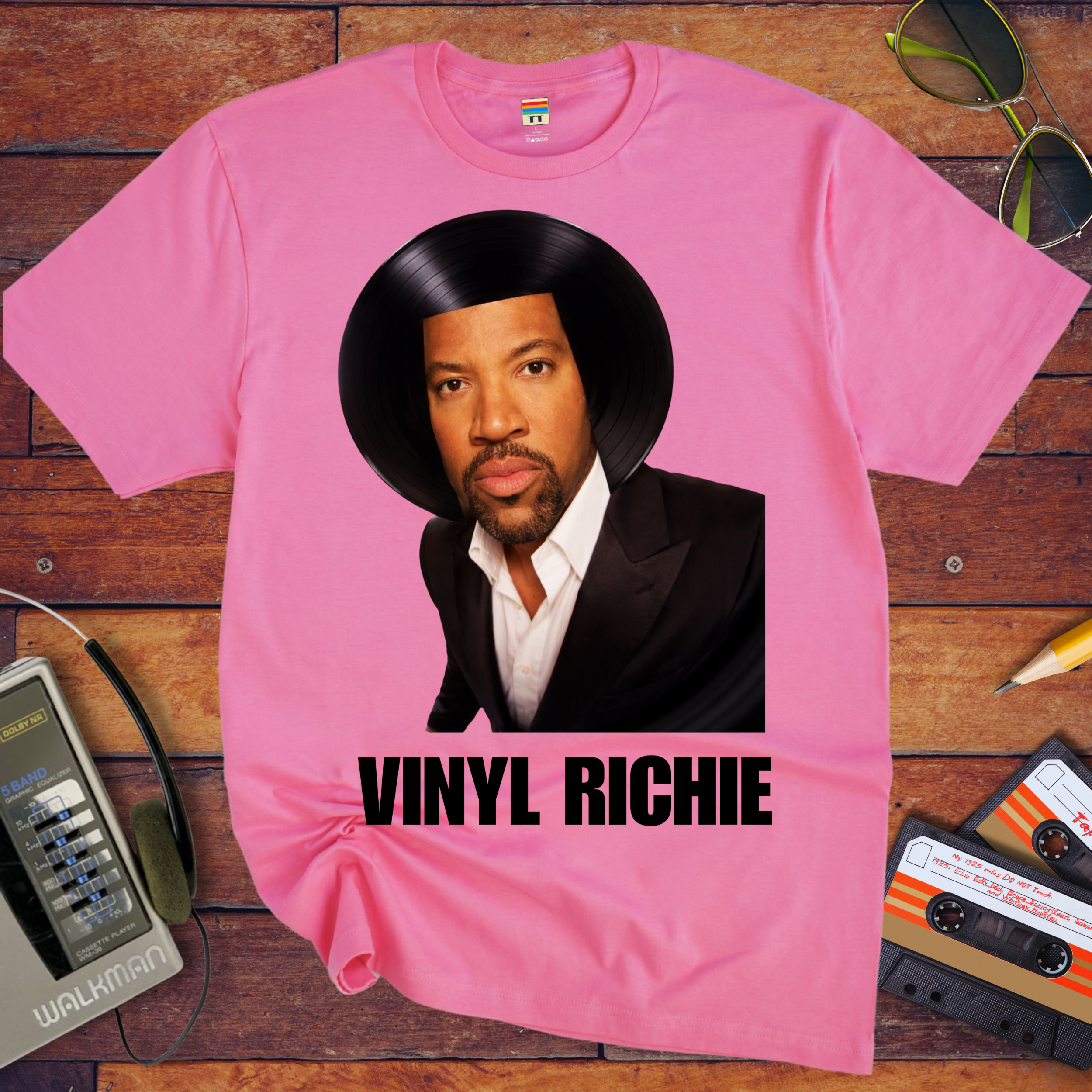 ' Vinyl Richie   'Funny T-Shirt