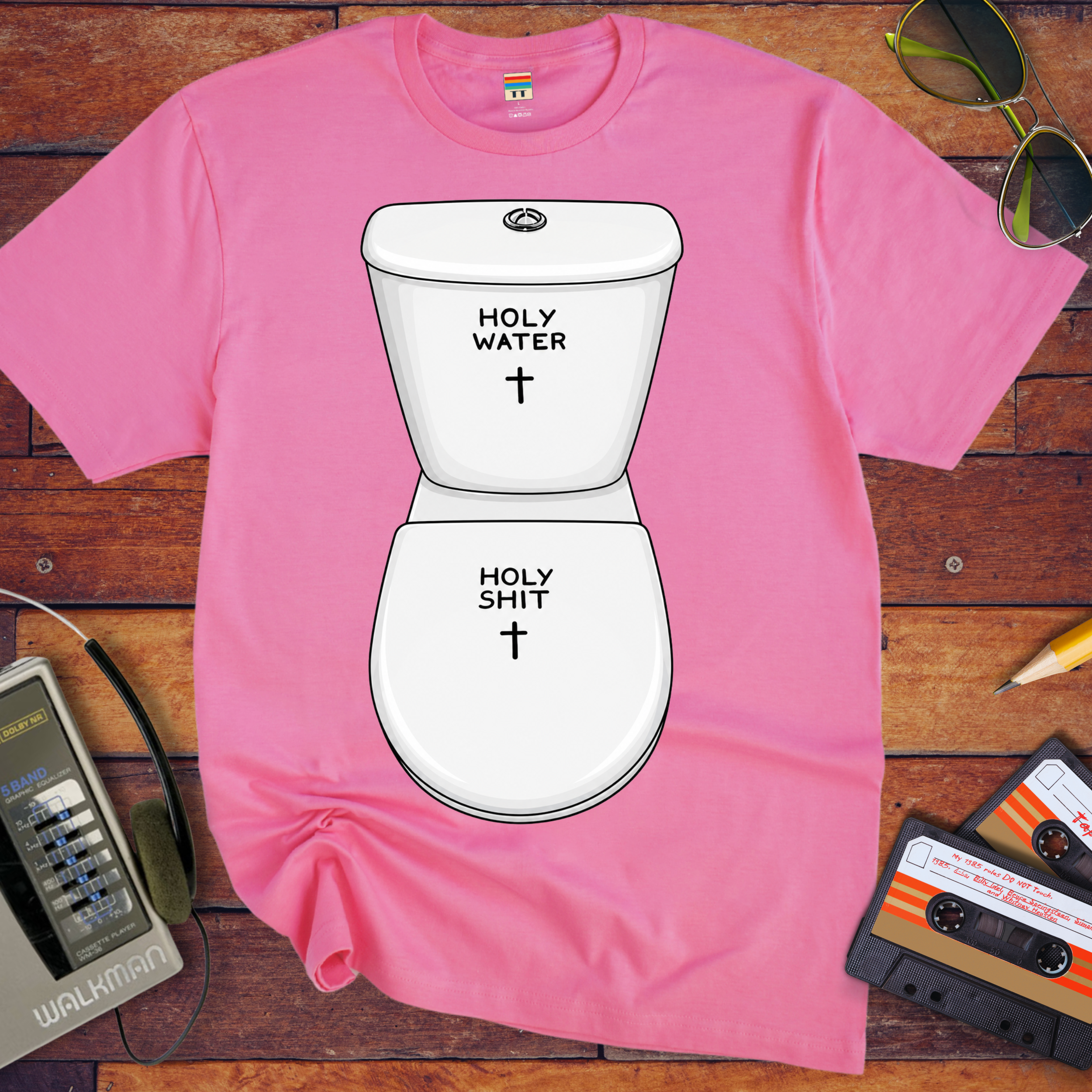 'Holy Water'  Funny T-Shirt