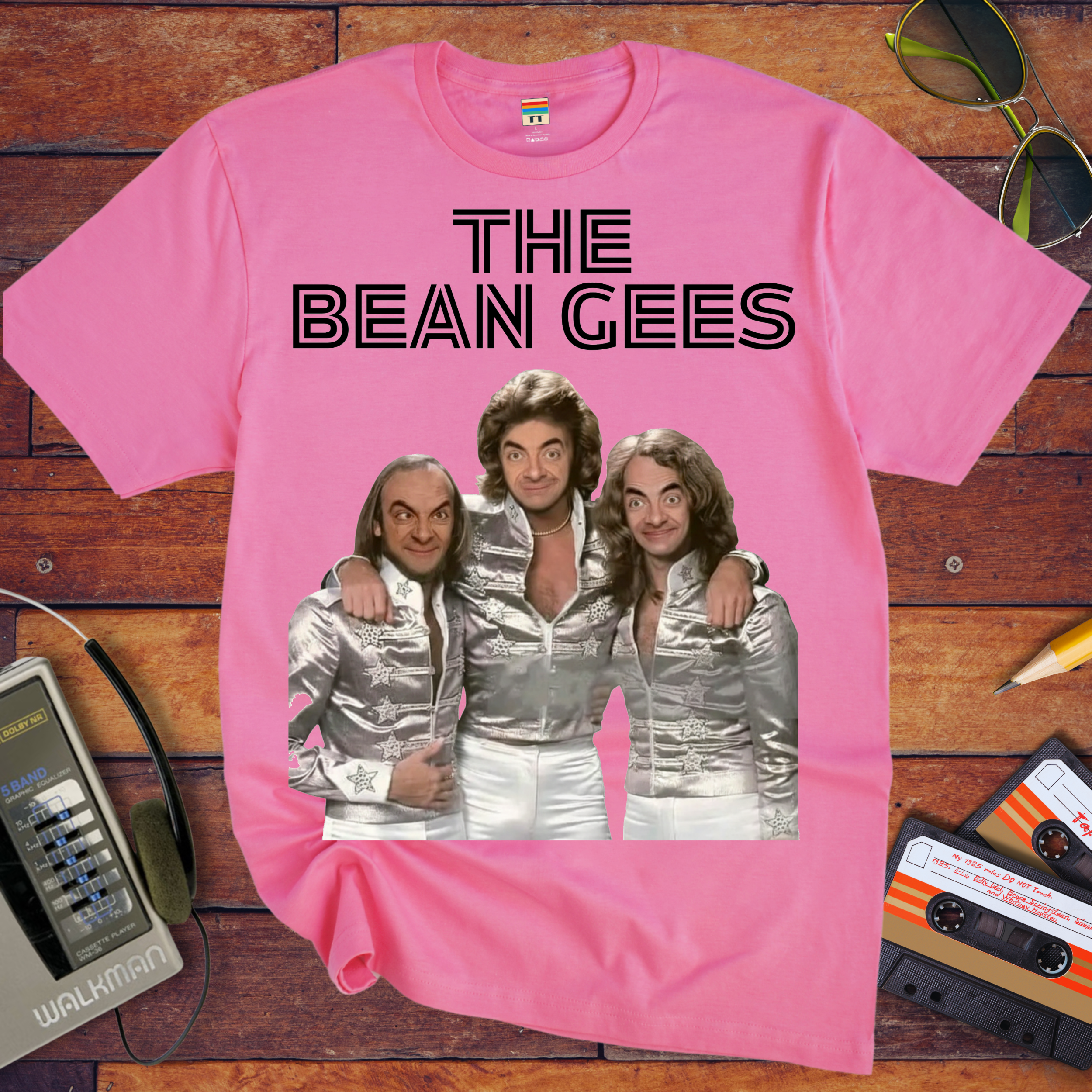 'The Bean Gees' Funny T-Shirt