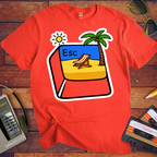 'ESC KEY' Funny T-Shirt