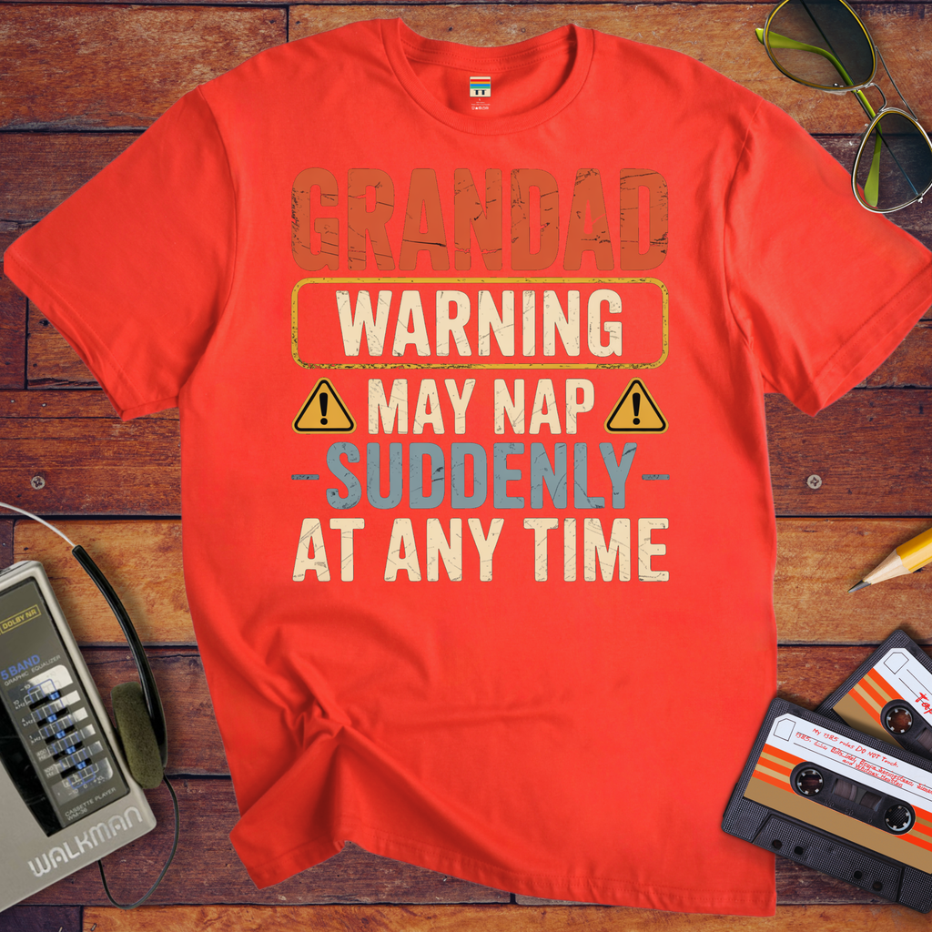'Grandad Warning' Funny T-Shirt