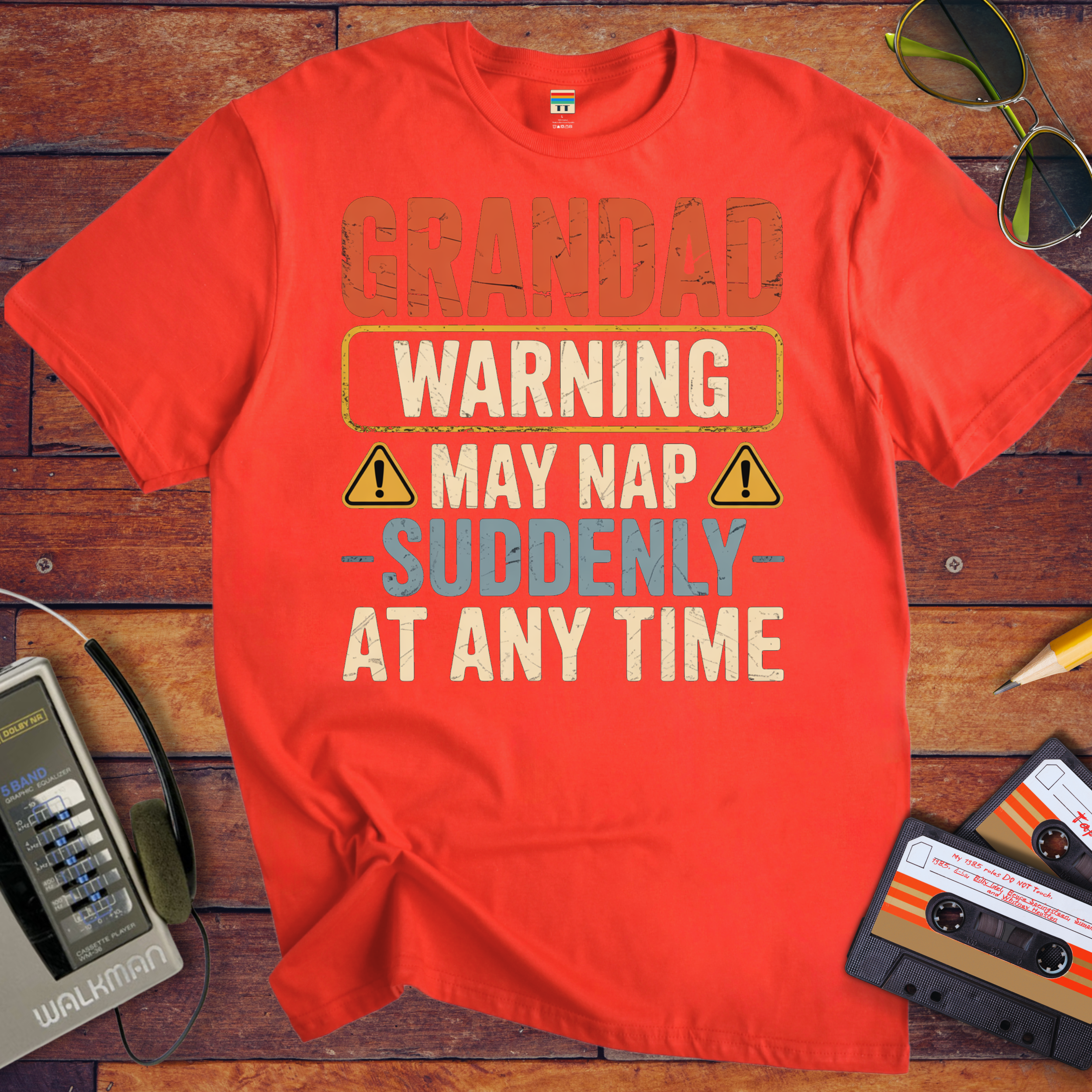 'Grandad Warning' Funny T-Shirt