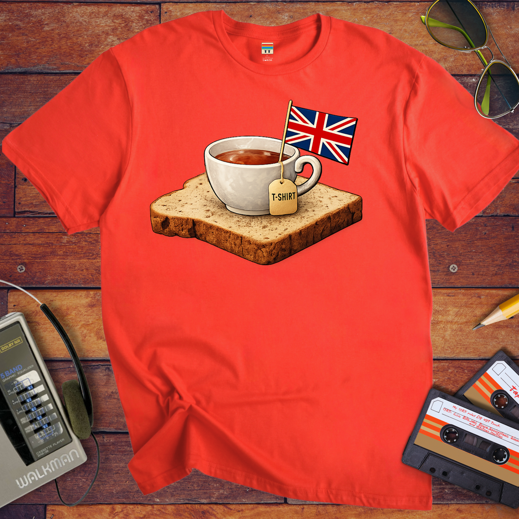 'Tea with toast' Funny T-Shirt