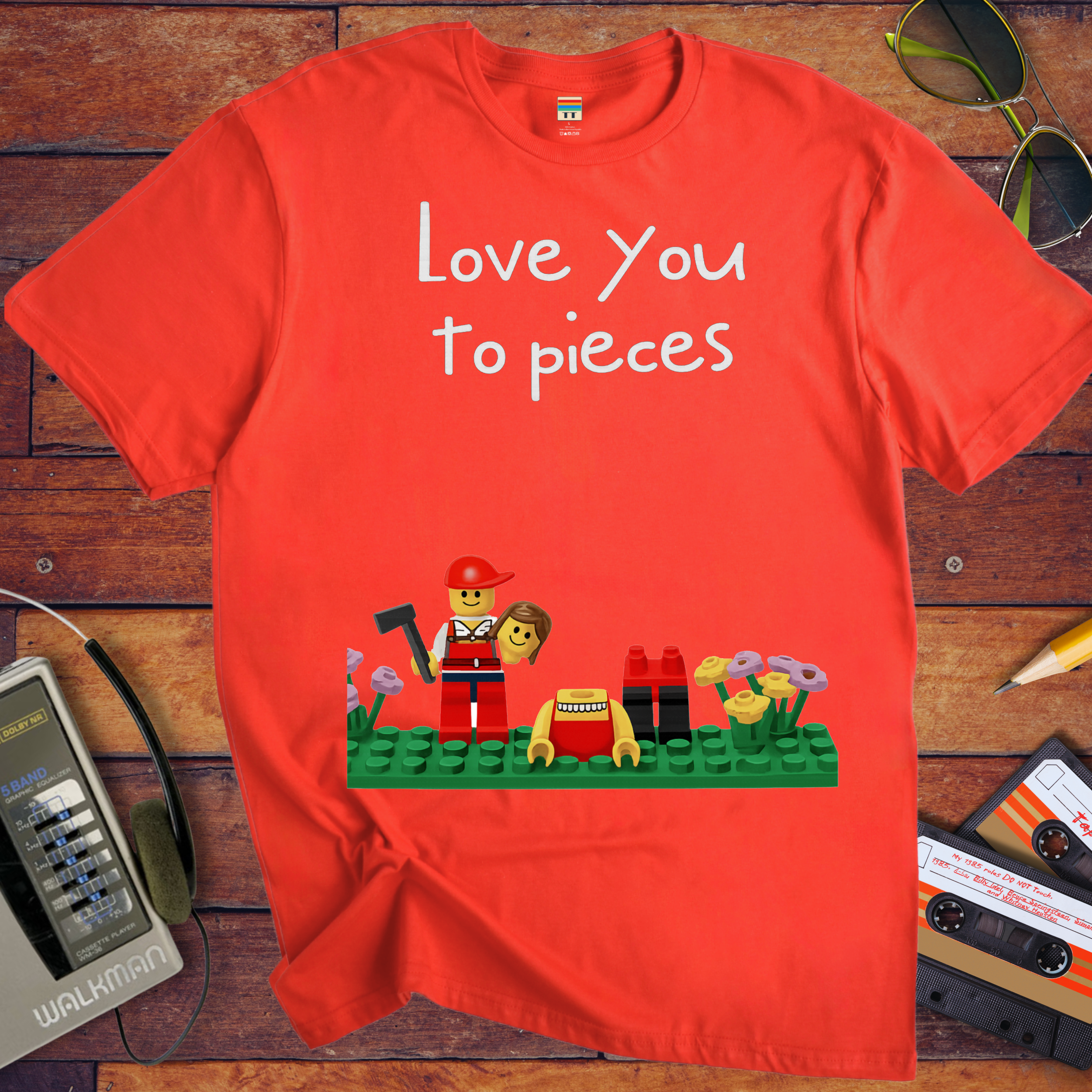 'Love you to pieces' Funny T-Shirt