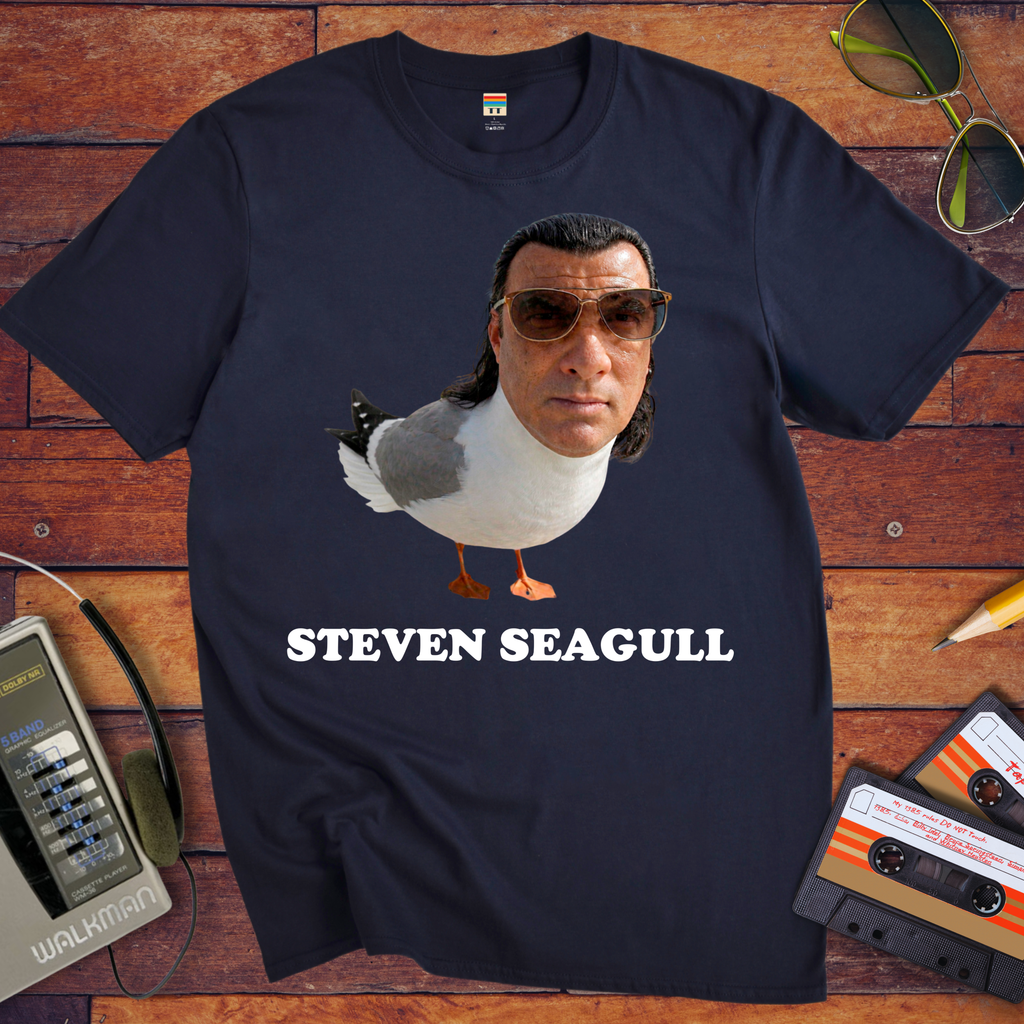 'Steven Seagull' Funny T-Shirt