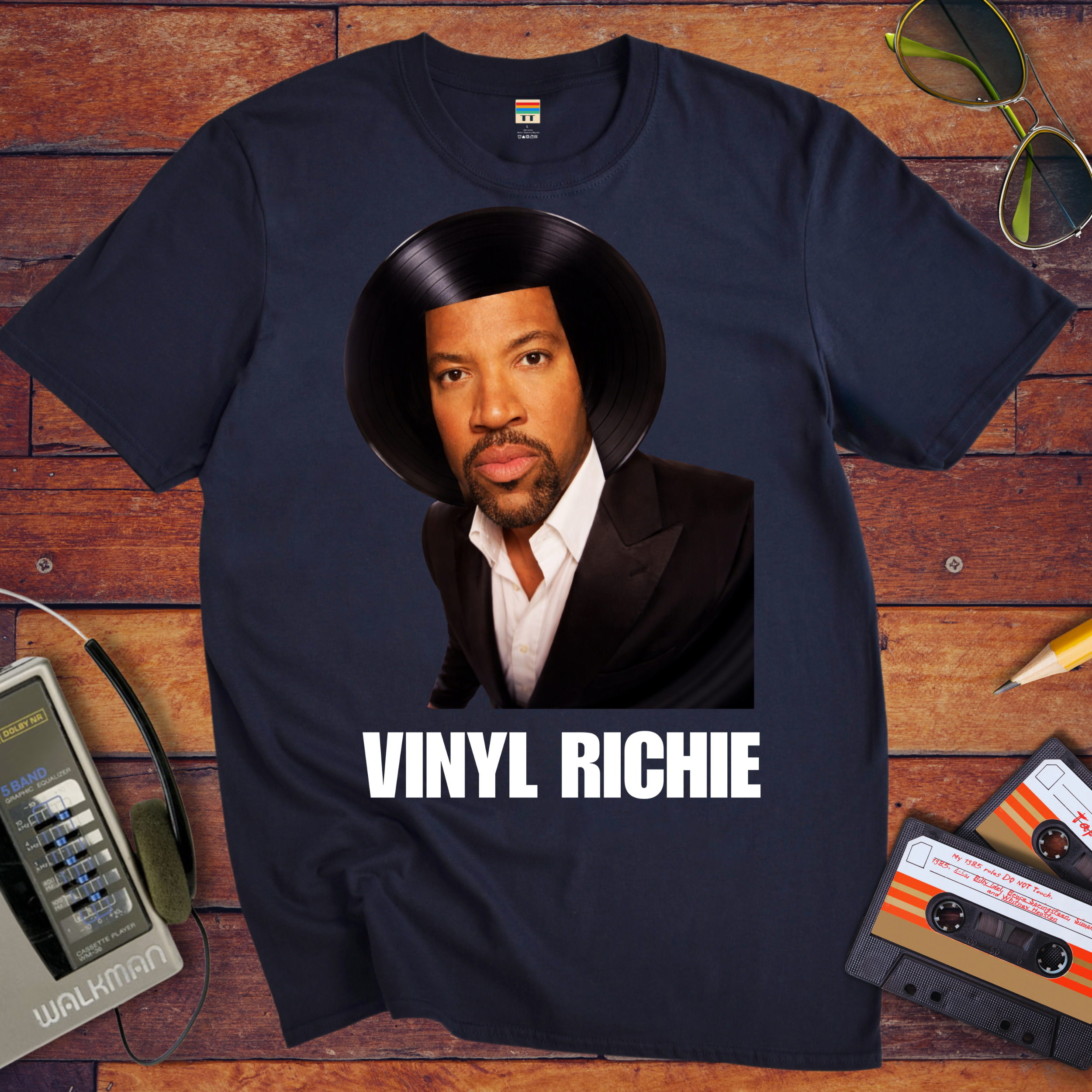 ' Vinyl Richie   'Funny T-Shirt