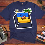 'ESC KEY' Funny T-Shirt