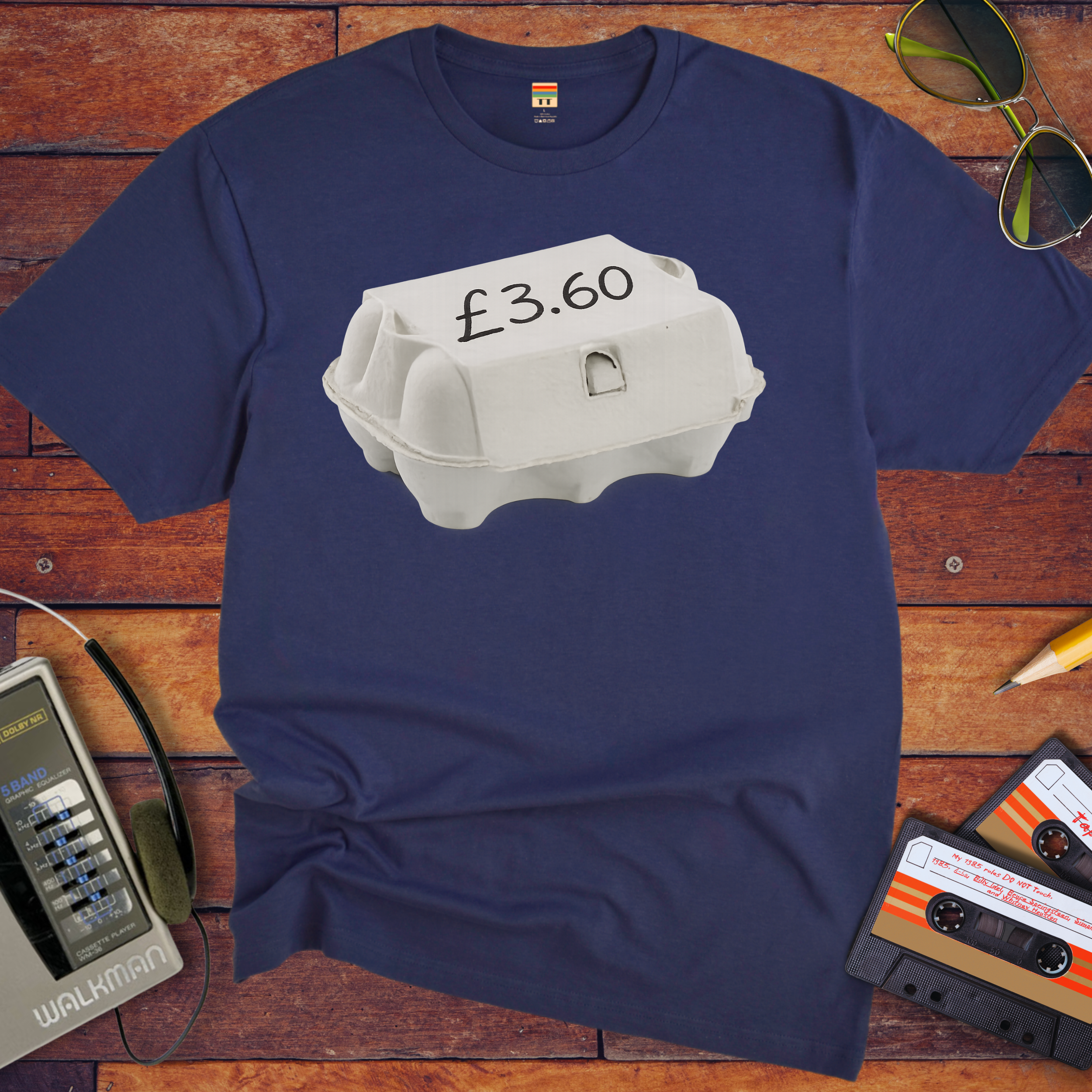 'Eggs Box  360' Funny T-Shirt
