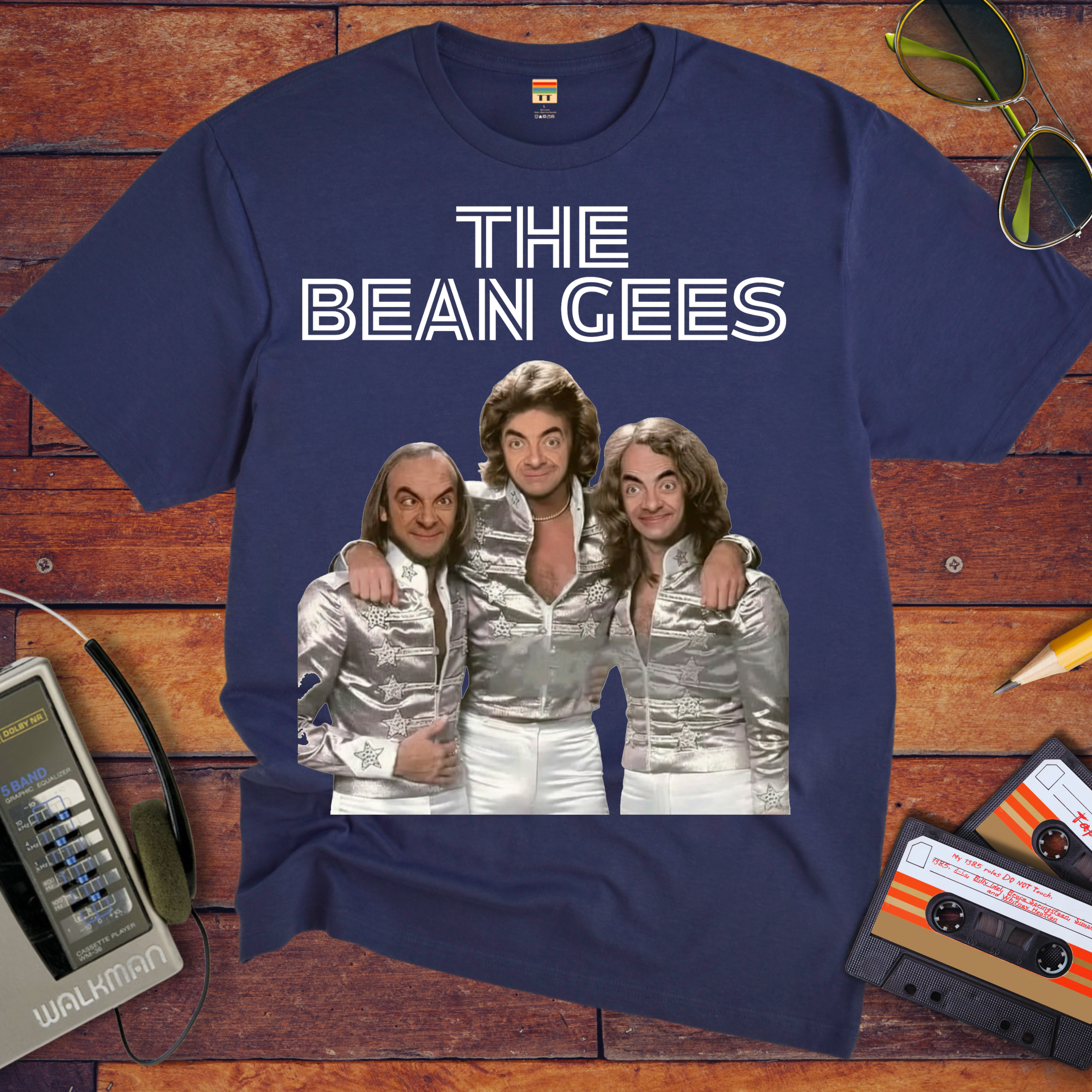 'The Bean Gees' Funny T-Shirt