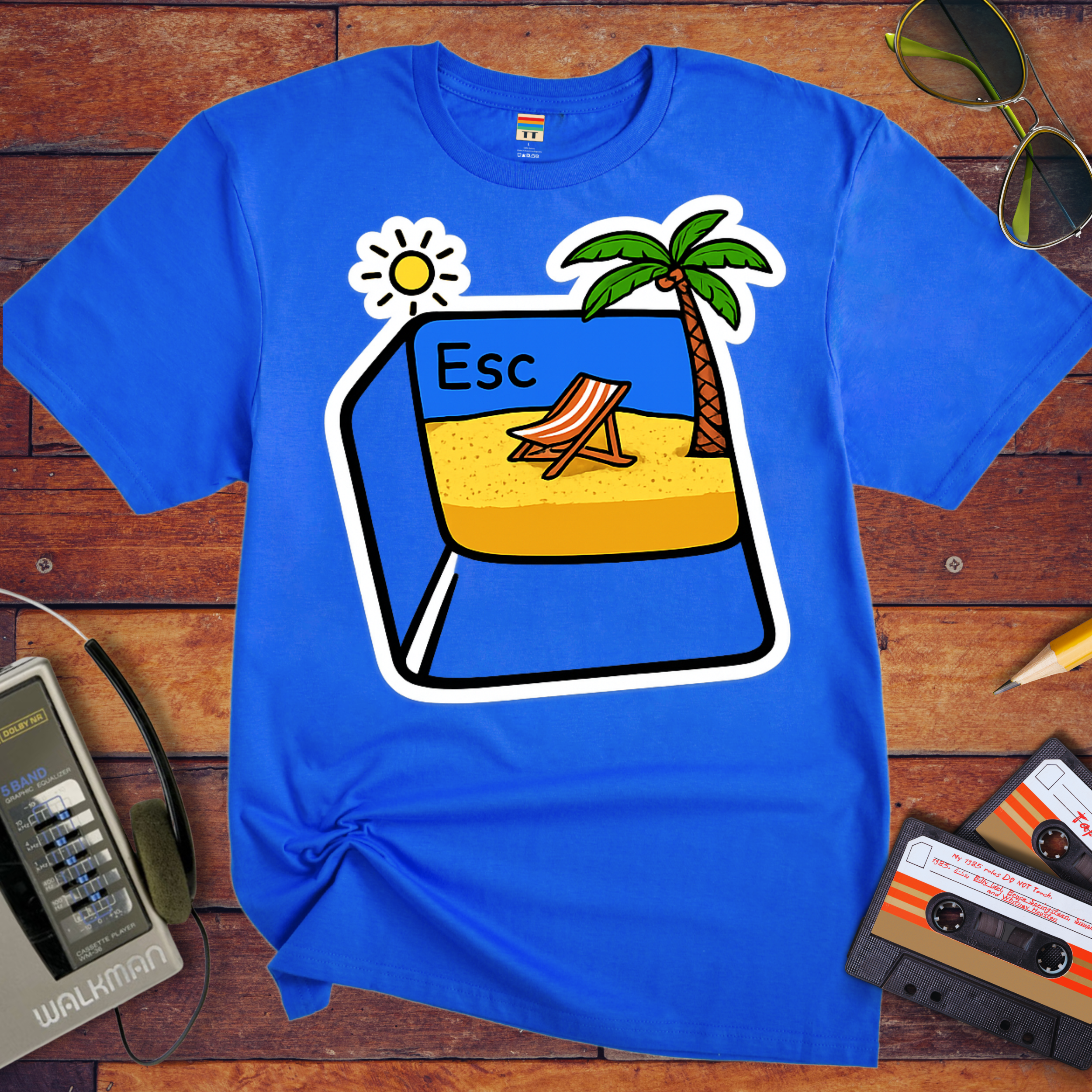 'ESC KEY' Funny T-Shirt