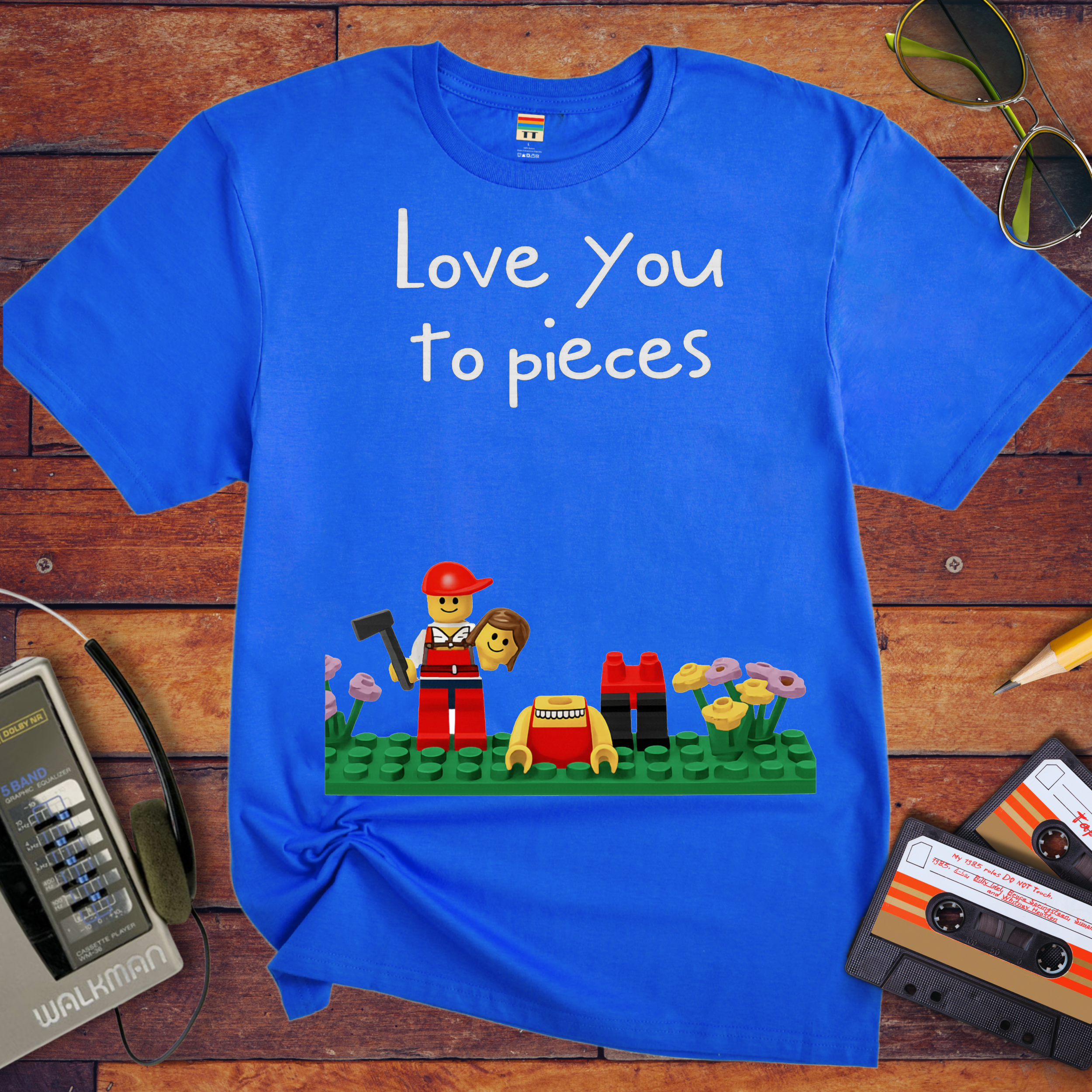 'Love you to pieces' Funny T-Shirt
